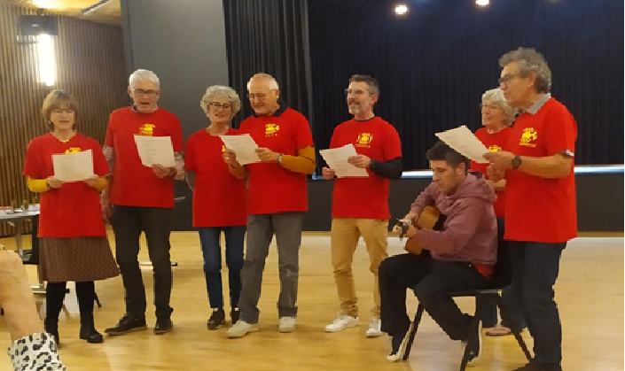 Edition 2024 : les Rouges chantent et partagent leur joie de participer à la fête